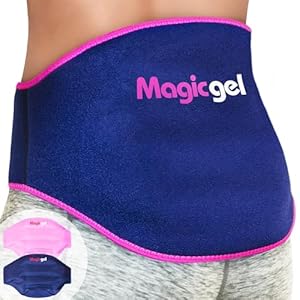 Magic Gel Backgelpack Hot Cold Waist Wrap 2-Pack