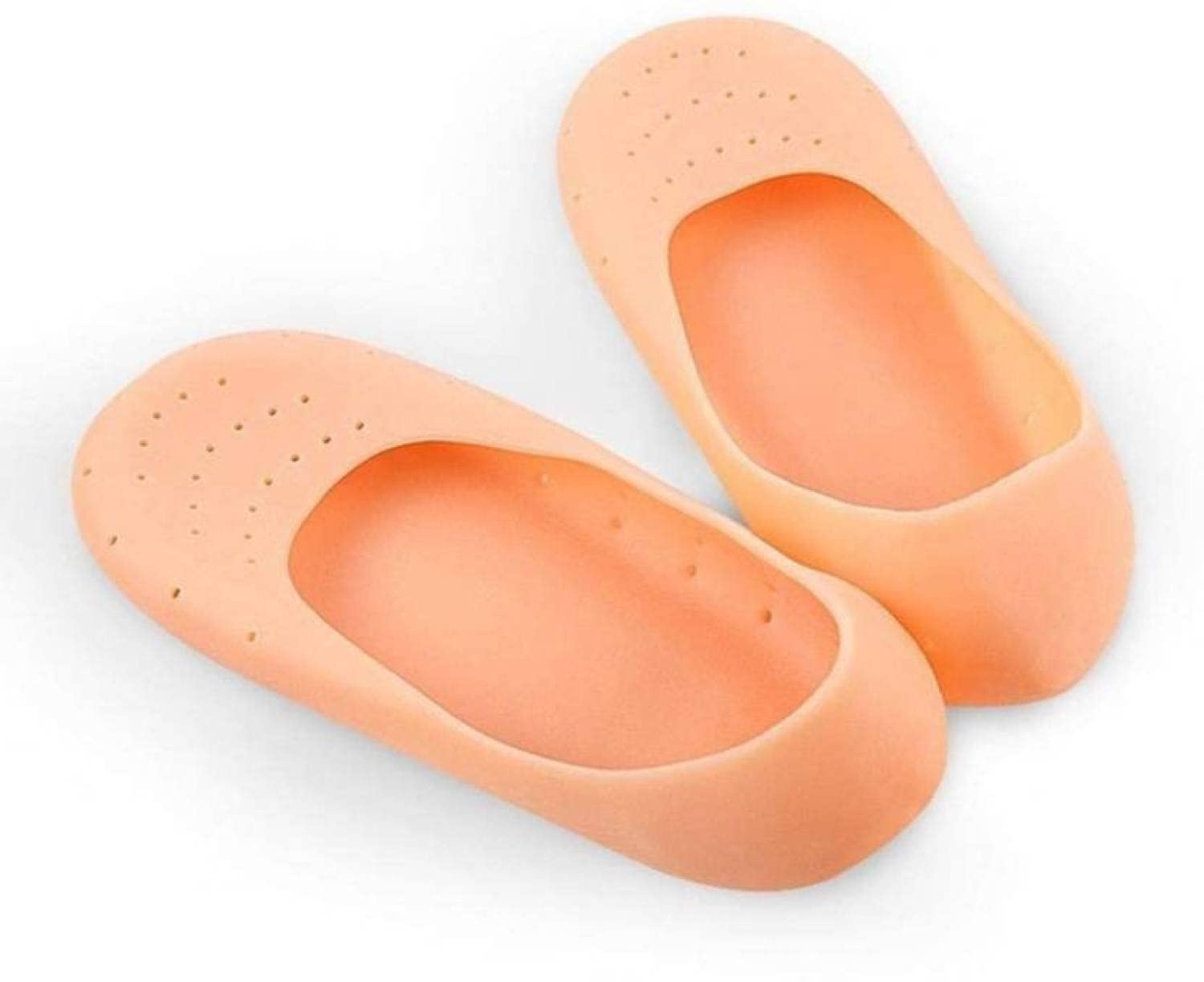 Anti Crack Silicone Foot Protector Moisturizing Socks for Foot-Care and Heel Cracks,socks for cracked feet,heel pad for heel pain,anti crack heel socks (Length Full| Free Size| 8 Pair) (B0B69DHJTC) Amazon Price History, Amazon Price Tracker