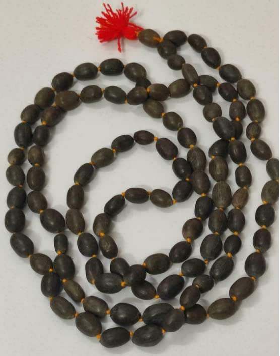 Gemstone Gallery Thamarai Mani Malai Original 108 Beads Lotus Seeds ...