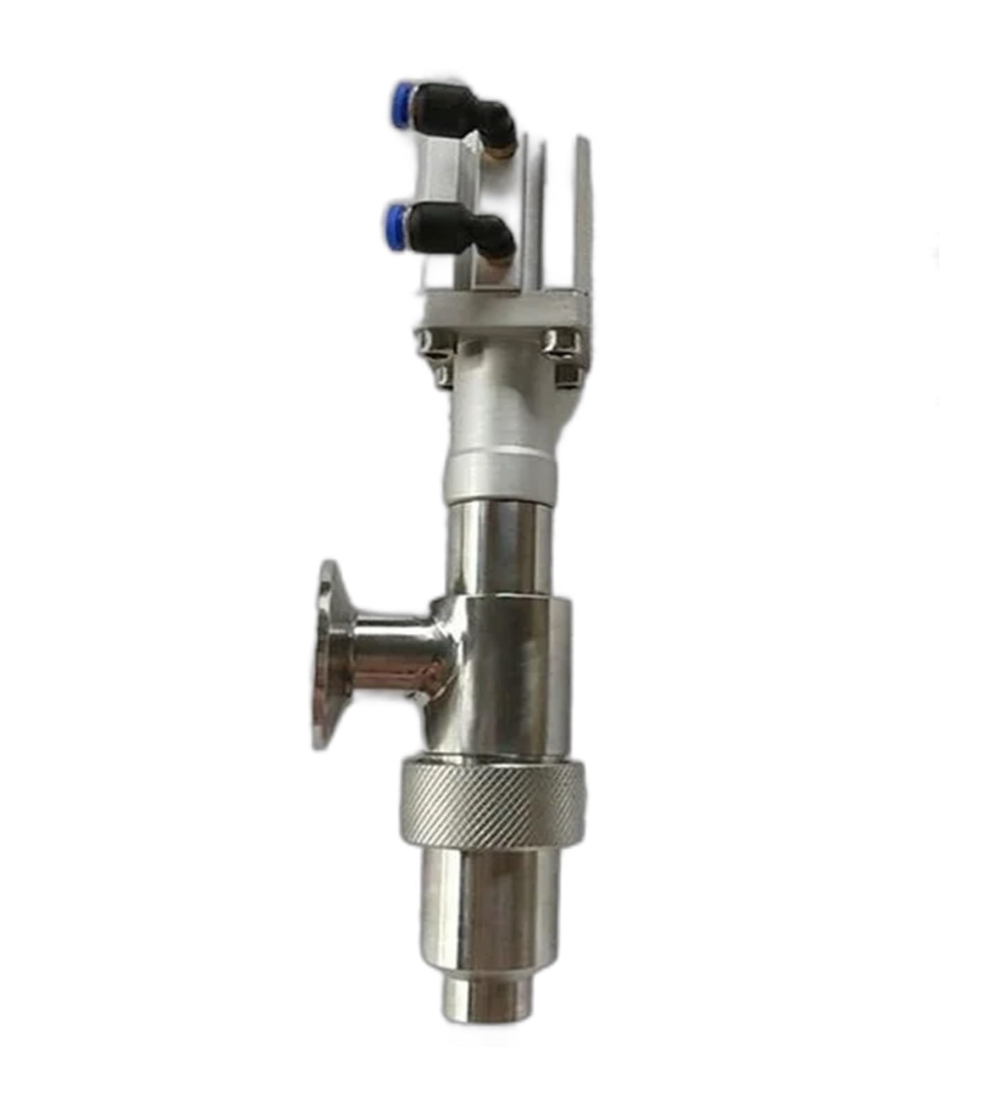 GQSHEIIRU Stainless Steel Anti-drip and Anti-corrosion High-viscosity Clamp Pneumatic Filling Nozzle Agricultural(18mm)