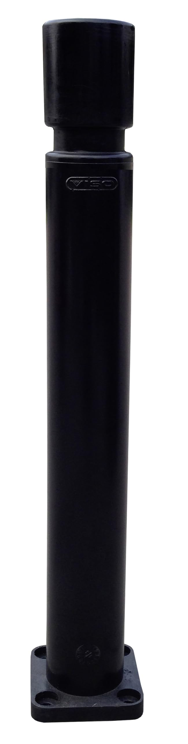 Poteau à mémoire de forme 80mm/​1000mm - tête cylindrique - à fixer - noir RAL9005