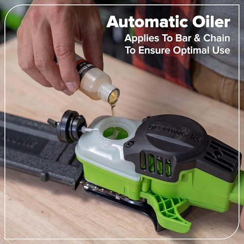 Image of Greenworks 24V 8 in Pole Saw /Pole Hedge Kit, 3.0 Ah Battery and Charger