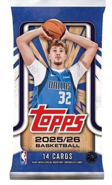 2025-26 Topps Flagship Basketball Trading Cards (1PACK) 14CARDS PER Pack.Chase After exciting Collectible Cards, Such as Autographs and More.