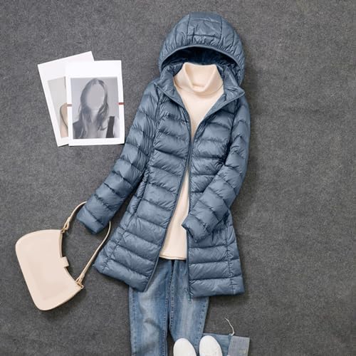 Puffer Jacket Womens Long Puffer Coat Packable Lightweight Puffer Coats Travel Outfits Insulated Winter Trendy 20253