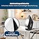 Clatronic® Dampfbügeleisen mit Edelstahlspezialsohle | 1800W | Bügeleisen mit Dampf | 150ml Tank | schnelle Aufheizzeit | Steam Iron mit Tropfstopp und Anti-Kalk | Bügeleisen Dampf | DB 3703