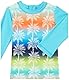 Hatley Baby-Jungen Rash-Guard-Set, Gradient Palms, 68
