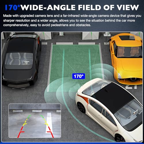 Image of 23378804 Rear View Backup Camera Fit for 2015-2020 Cadillac Escalade Chevy Tahoe Suburban GMC Yukon Denali, Replace 23404613 23432248 GM1960116 GM1960116C