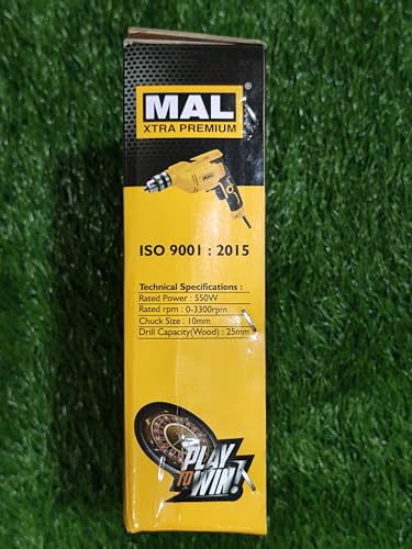Image of MAL 10MM Electric Drill DUST and Water Proof