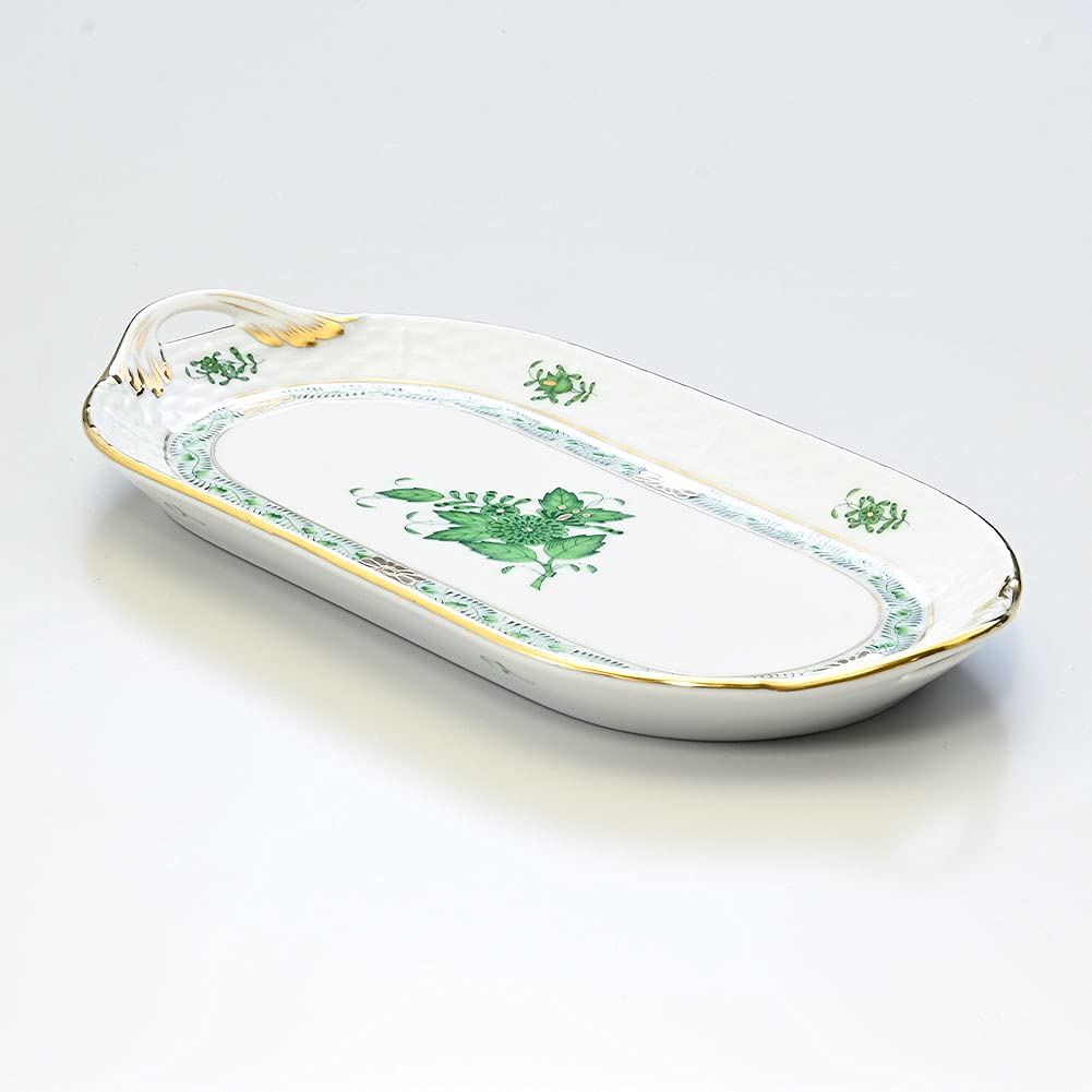Amazon.co.jp: Herend ヘレンド サービストレイ アポニー・グリーン