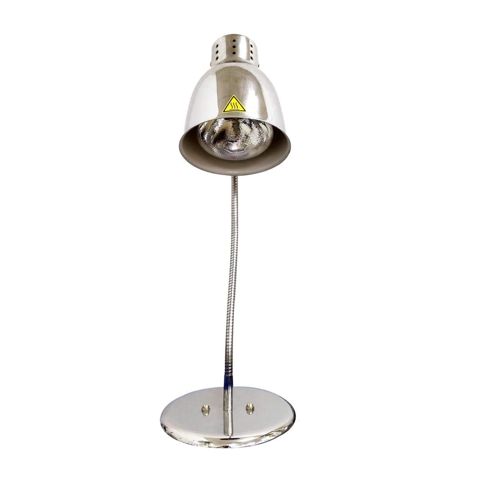 Lampa grzewcza do naczyń, pojedyncza żarówka grzewcza do żywności, do restauracji bufetowej, utrzymywania ciepła żywności, podgrzewana lampa do pizzy do steków