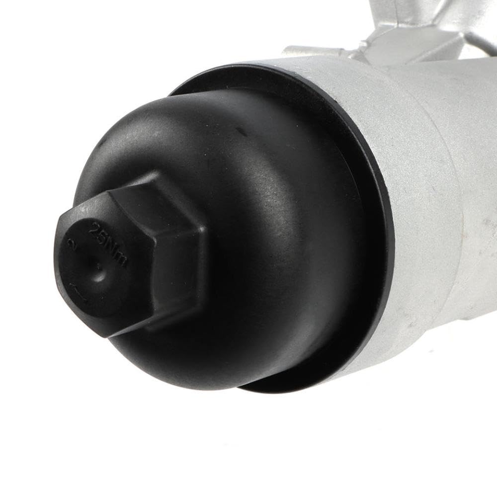 Carcasa de Filtro de Aceite de Motor de Aluminio Universal Compatible con 11428586673 11428596283 para 230i 320i 330e 330i 430i 530i 530e reemplazo del Mercado de Accesorios