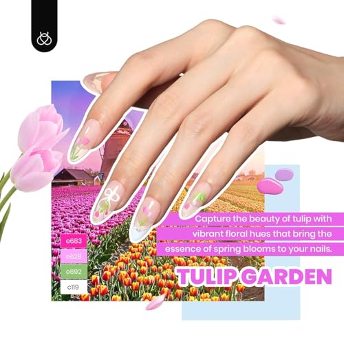 Image of Beetles 85 Pcs Gel Nail Kit with U V Light -35 Colors Nails Kit for Beginners with Everything Included Nails Tips &Base Matte Glossy Top Coat and Cat Eye Nail Effect Soak Off Gifts for Women Girls