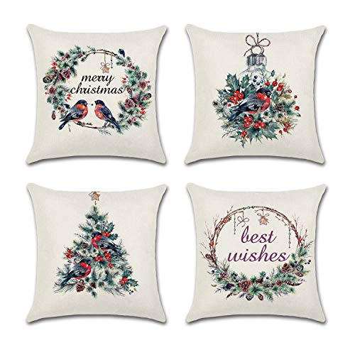 outside christmas pillows