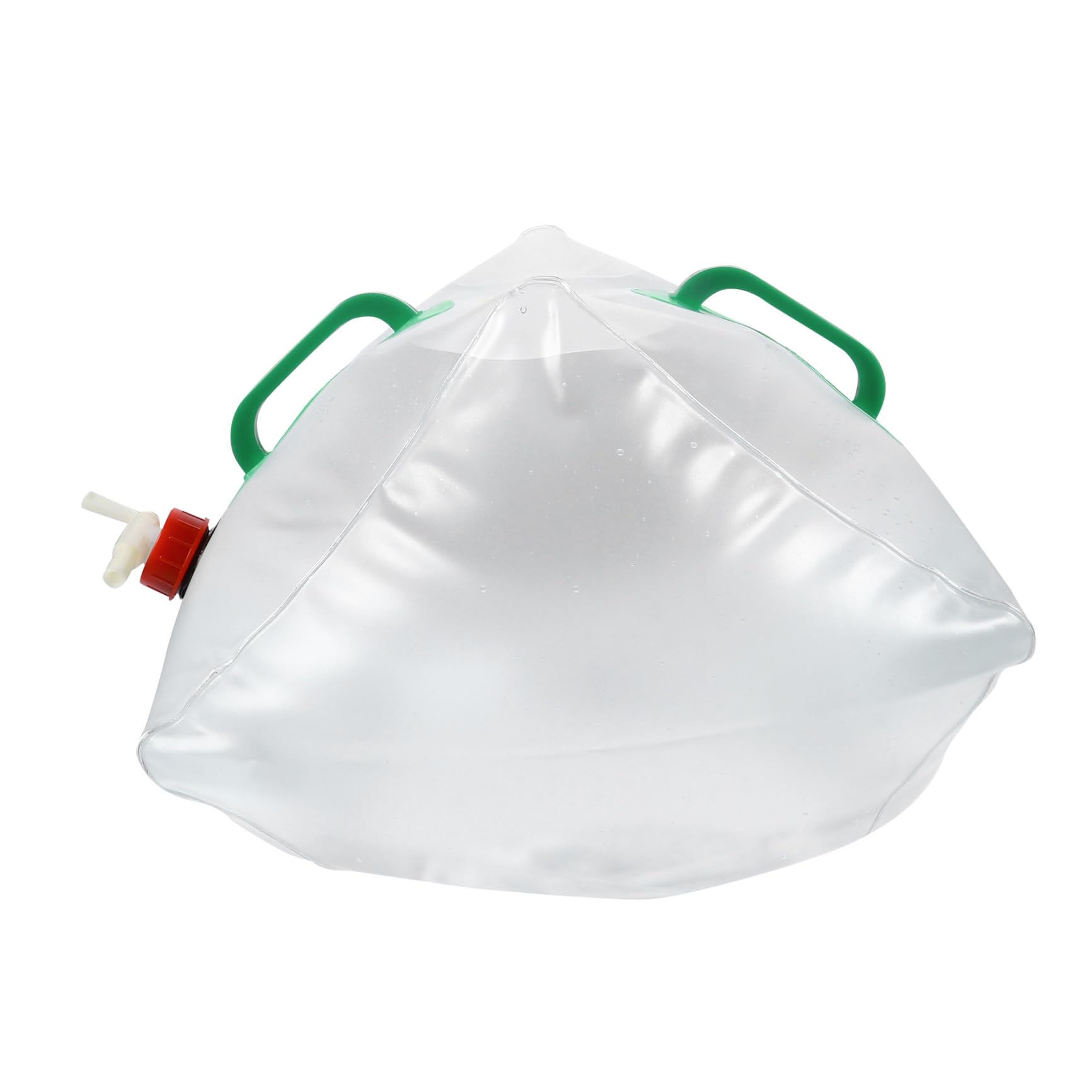 Milisten 2 Stücke Faltbare Wasserbehälter Outdoor Wasserkanister Lebensmittelechtem PVC für Camping Wandern Picknick und Reisen Leicht Transportierbar