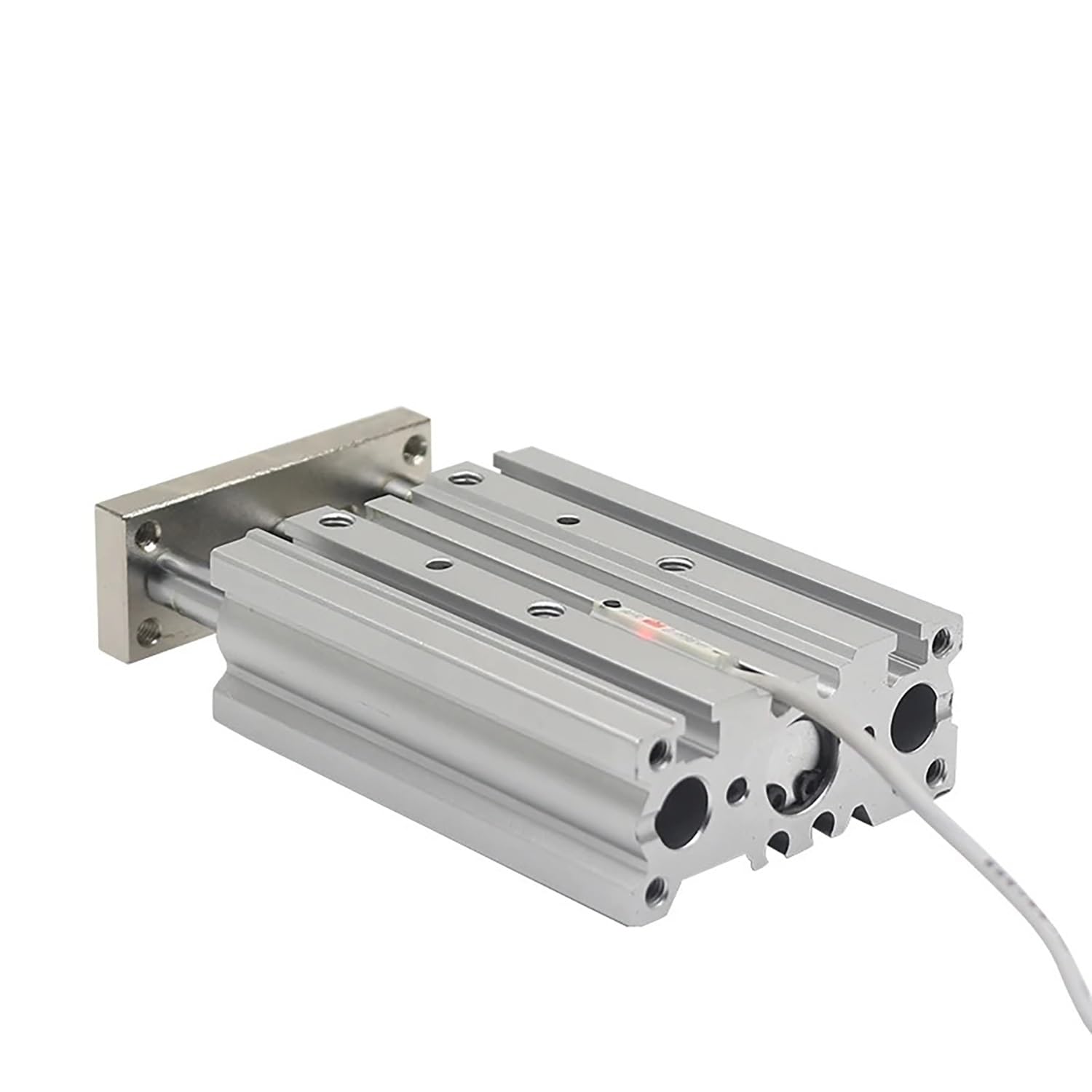 TCM32 Otwór 32 mm Kompaktowy cylinder prowadzący Cylinder pneumatyczny pneumatyczny ze skokiem drążka prowadzącego 50 mm 150 mm(125mm stroke)