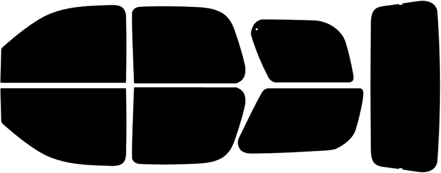 Trueline Automotive Window Tint Film for Cars Compatible with GMC Yukon 4 Door SUV 2007-2014 - Customizable All Side and Back Windows - Car Window Tint - Pre Cut Window Tint for Car Windows