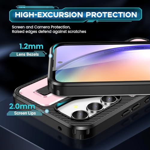 Coque Samsung Galaxy A54 5G avec anneau support pour regarder vos vidéos en toute sécurité - 6
