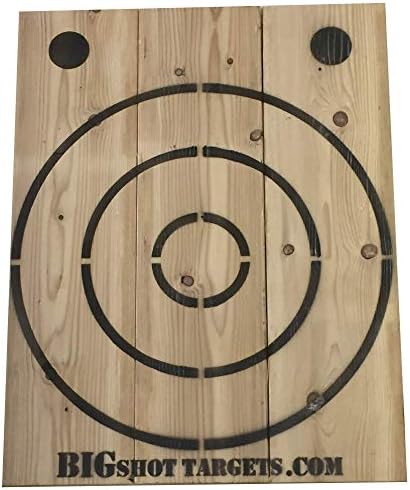 BIGSHOT Wooden Axe Throwing Target with Bottle Opener
