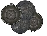 Mega Spar Set 4 Aktivkohlefilter Filter Kohlefilter für Dunstabzugshaube Abzugshaube JUNO - ELECTROLUX JDK3530E, JDK3530G