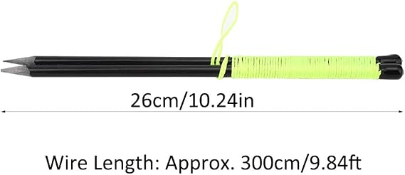 Golf Alignment String Line Putting Aid, Golf Training Aid, Golf Alignment Swing Putting String Peg Stick Direction Practice Training Aids Tool Accessory
