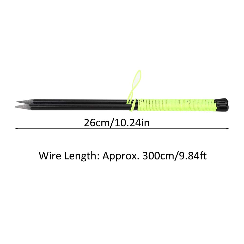 【𝐑𝐞𝐠𝐚𝐥𝐨 𝐝𝐢 𝐍𝐚𝐭𝐚𝐥𝐞】 Altalena da Golf Putting String Stick, Alignment Stick, Training Aid Stick for Heading Practice, Beginner Outdoor Use for Skill Course