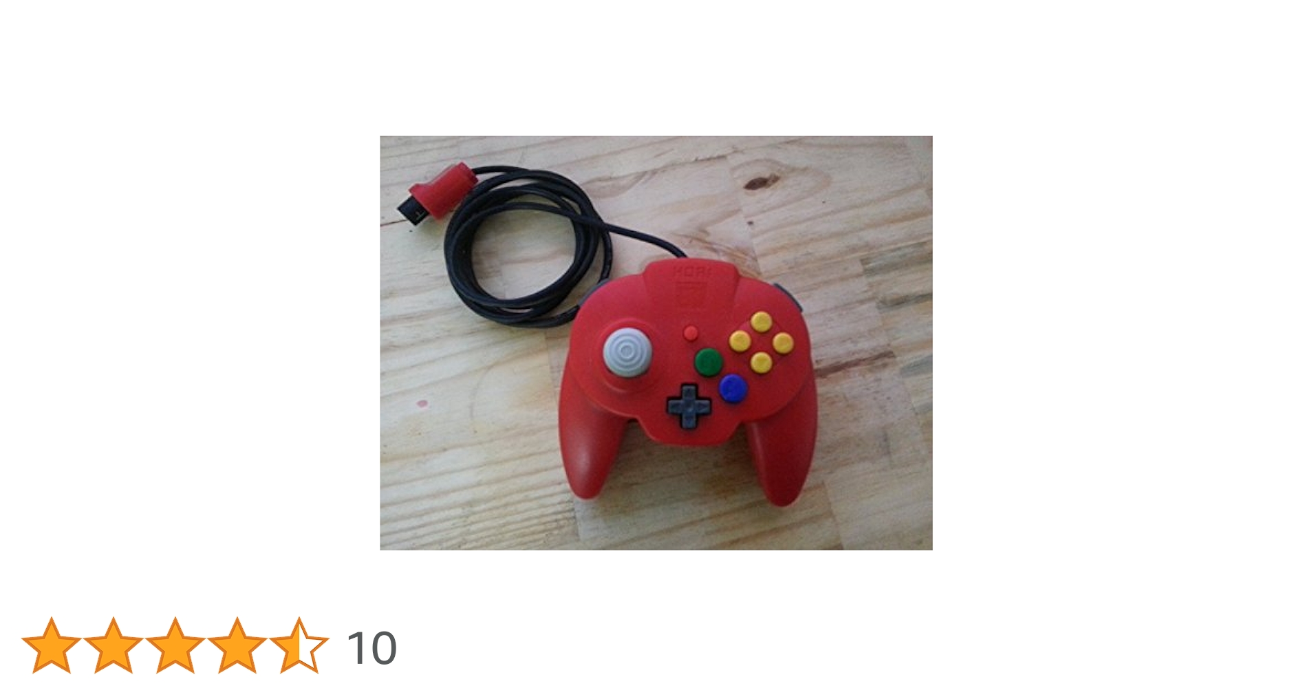 NINTENDO 64 - ニンテンドー64 ホリパッドミニ クリアブルー ゴールド コントローラー NINTENDO 64 - ニンテンドー64 ホリパッドミニ クリアブルー