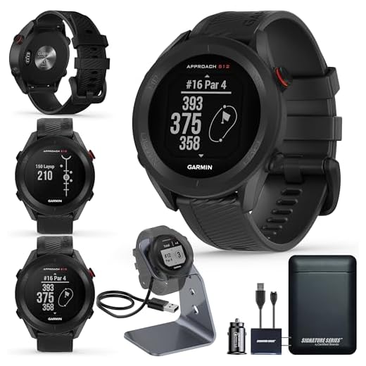 Garmin Approach S12 Golf Watch Bundle