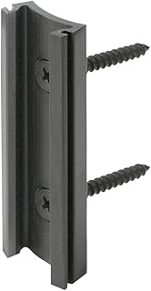 Beltrac Wall Recepticle to receive retractable belts, Aluminum, Black