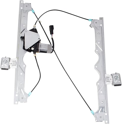 Vista 105 de TRQ Regulador de Elevalunas Eléctrico Trasero Izquierdo y Conjunto del Motor del Lado del Conductor Compatible con Chevrolet Cruze 2012-2015 2016