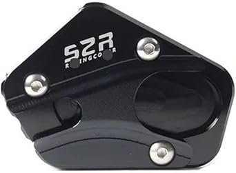 for Haojue for Suzuki DR160 DR160S DR 160 S 160S Motorcycle Kickstand Sidestand Side Stand Extension Enlarger Foot Shelf Plate Motorcycle Side Foot Extender