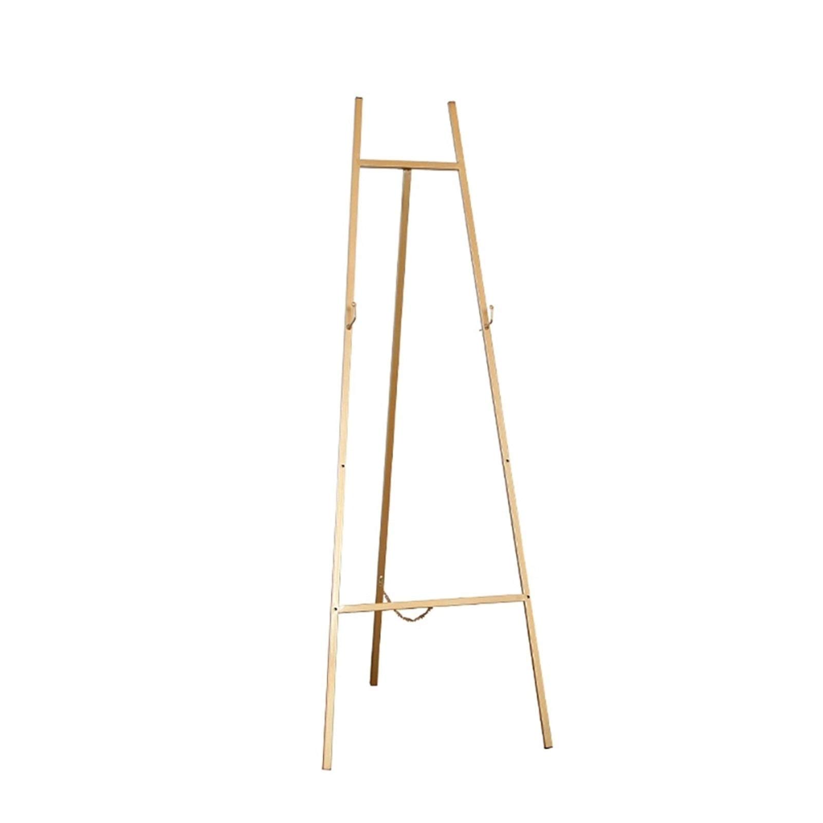 HADECOLL Tripod Clothing Store Display Rack,Artist Wrought Iron Drawing Easel Wedding Welcome Poster Stand,As Gifts For Painting Lover