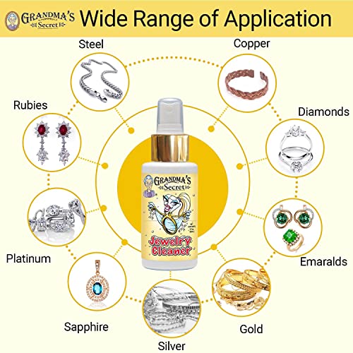 Grandma'S Secret GS9001 Jewelry Cleaner - Gold And Silver Jewelry Cleaner thumb #2