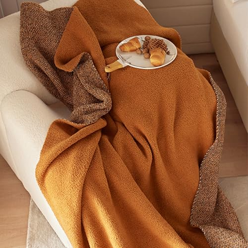 Überwurfdecke, wendbare, strukturierte Fleece-Decken für Couch und Bett, weiche, warme… – Ansicht 2