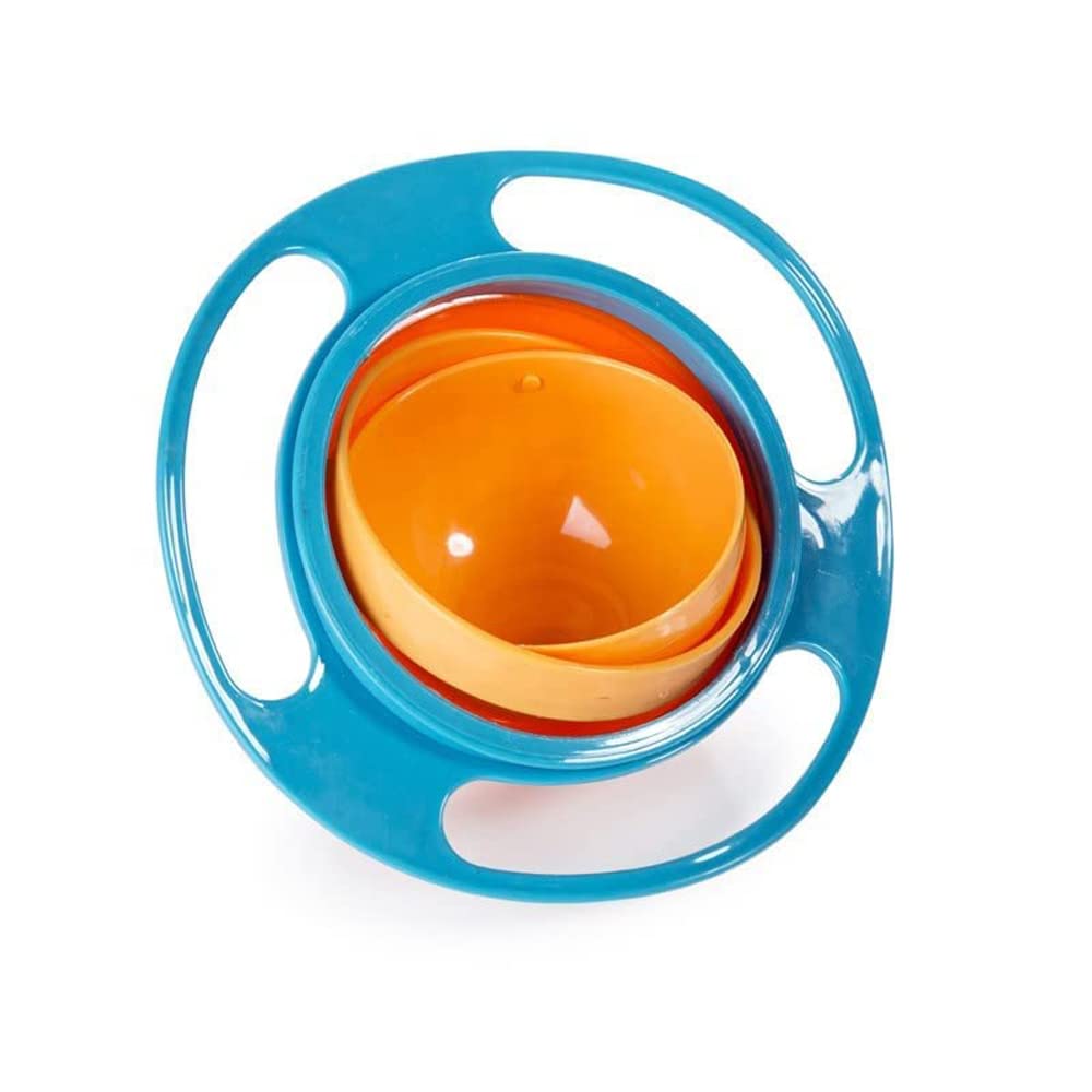 Eco Shopee SHOPPING SIMPLIFIED Funny Universal Gyro Magic Bowl 360 Degree Rotation for Kids (M 278-70)