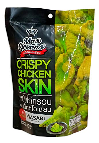 Max Oceans Brand, Crispy Fried Chicken, Crispy Chicken Skin, Wasabi