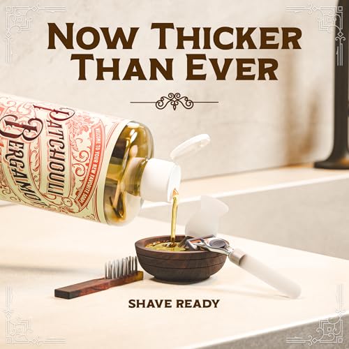 Image of Carolina Castile Soap Patchouli Bergamot Scented Castile Soap - Certified Organic, High Olive Oil Content, Non-Drying, Made with Organic Oils, Concentrated Natural Soap for Men and Women