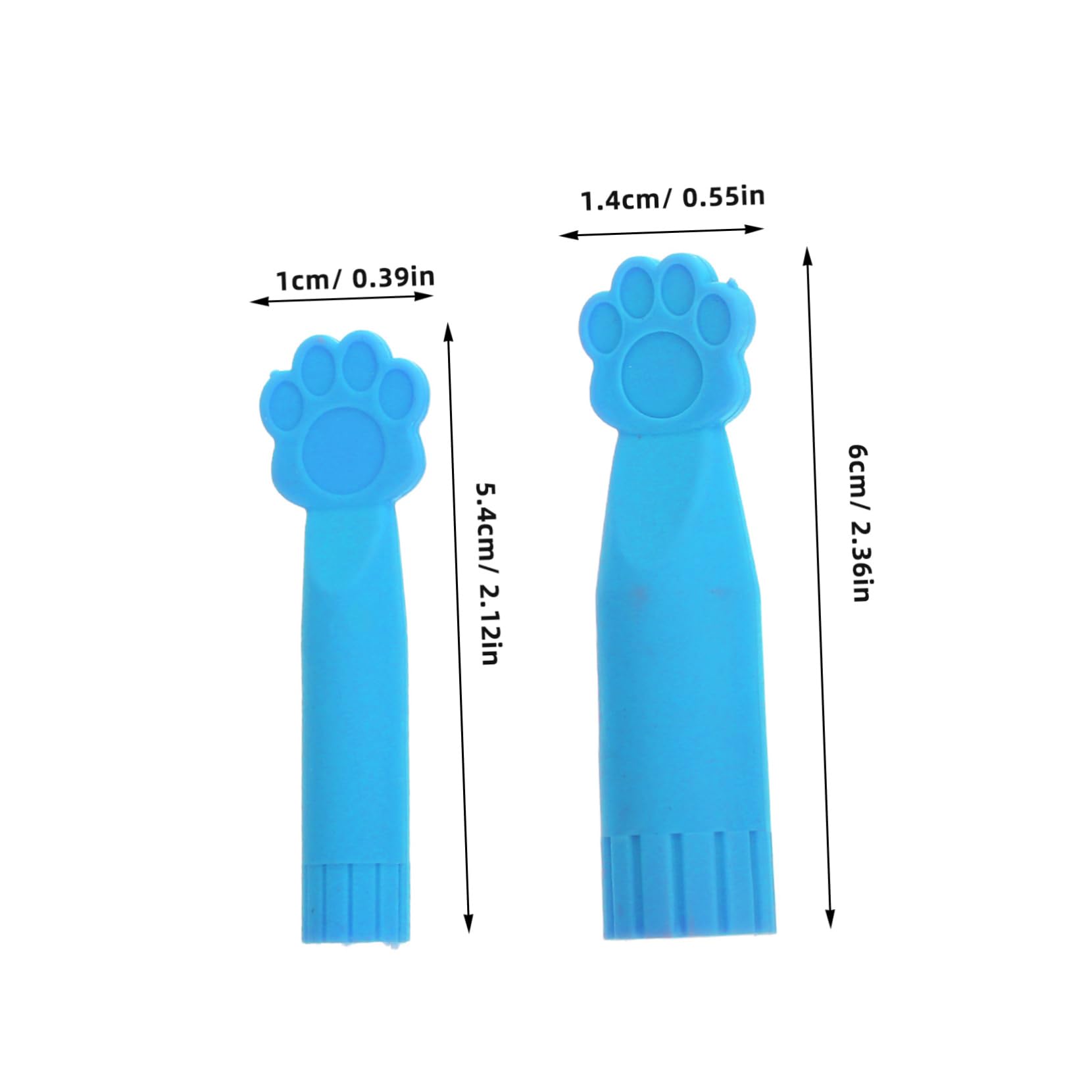 VILLCASE Protective Knitpoint Covers 4pcs Knitting Needle Stoppers Portable for Craft Tools