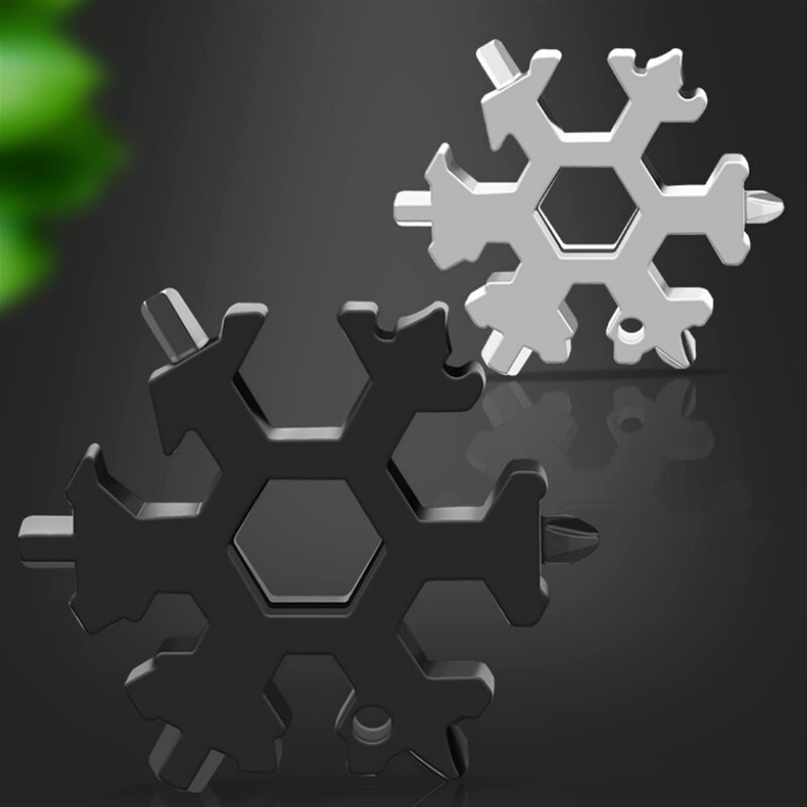 Schneeflocken-Schraubenschlüssel, Schneeflocken-Multitool, Schraubendreher-Schlüssel