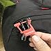 BAMI-LEE House 50 pcs Plastic Security Padlock Seals Numbered Tamper Proof Disposable Self-Locking Plastic Tags Luggage Multicolored Padlock Self Locking Zip Ties for Suitcases, Clothing and Article