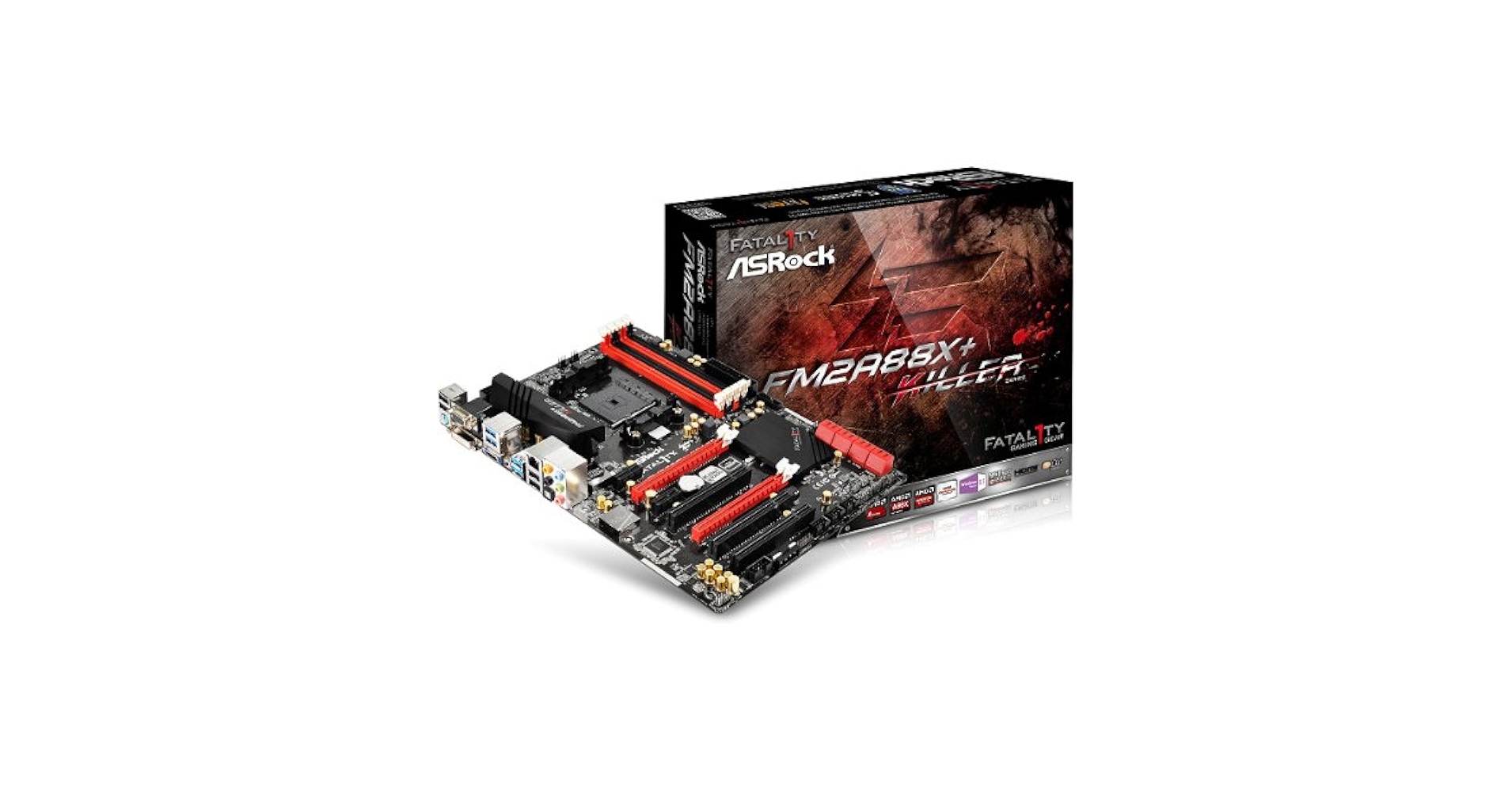 アダバット Amazon.com: ASRock Fatal1ty FM2A88X+ Killer FM2+ / FM2 AMD
