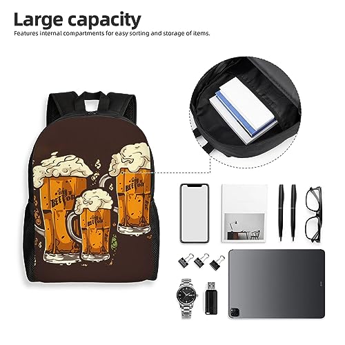 Mochila impermeable de hombro ligera para día casual miniatura 6