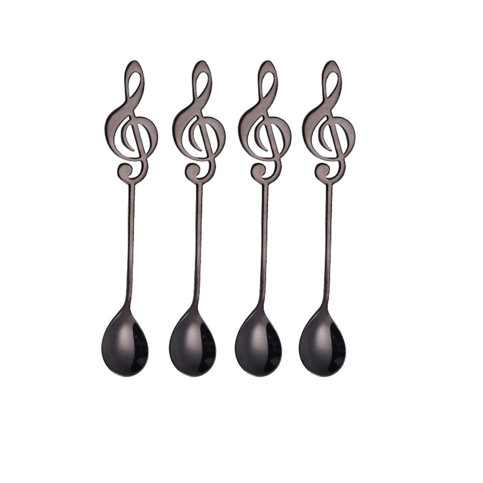 Cucchiaini natalizi in acciaio inox con ciondolo natalizio per caffè, cucchiaio, cucchiaio
