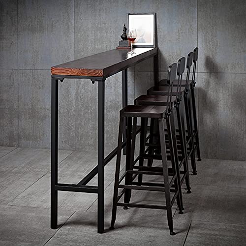 Tabourets de bar industriels stables avec dossier chaises de comptoir 65cm assemblage facile - 7