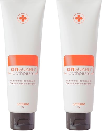 DTERRA On Guard - Pasta de dientes blanqueadora natural de 42 onzas paquete de 2 DTERRA On Guard - Pasta de dientes blanqueadora natural de 42 onzas paquete de 2