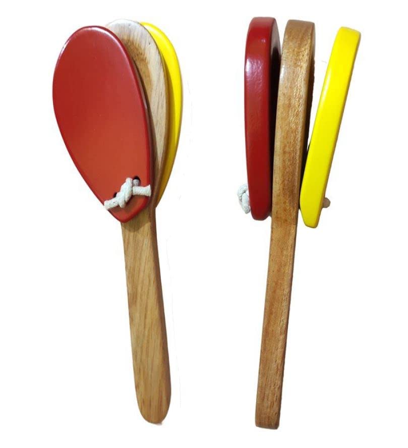 Lil Amigos Nest Wooden Clapper Percussion/Rattle for kids- Multi Color (B0C8CV151H) Amazon Price History, Amazon Price Tracker