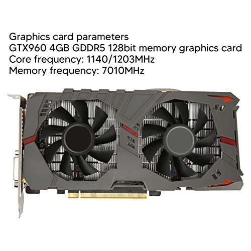 Carte graphique de jeu double ventilateur pour PC de bureau performant