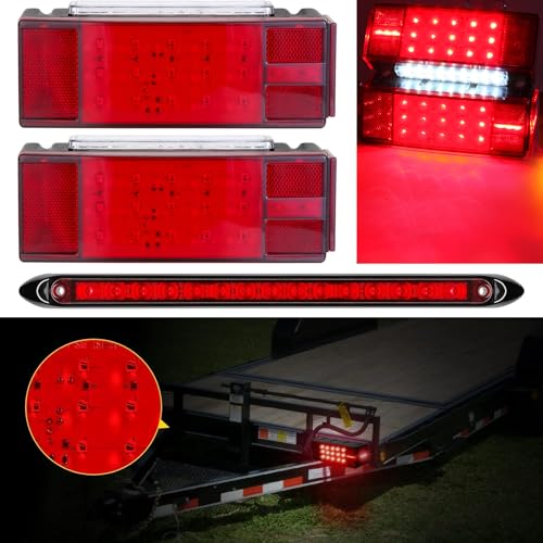 Image of LIMICAR Boat Trailer Lights with Backup Reverse Lights & 15-LED Light Bar