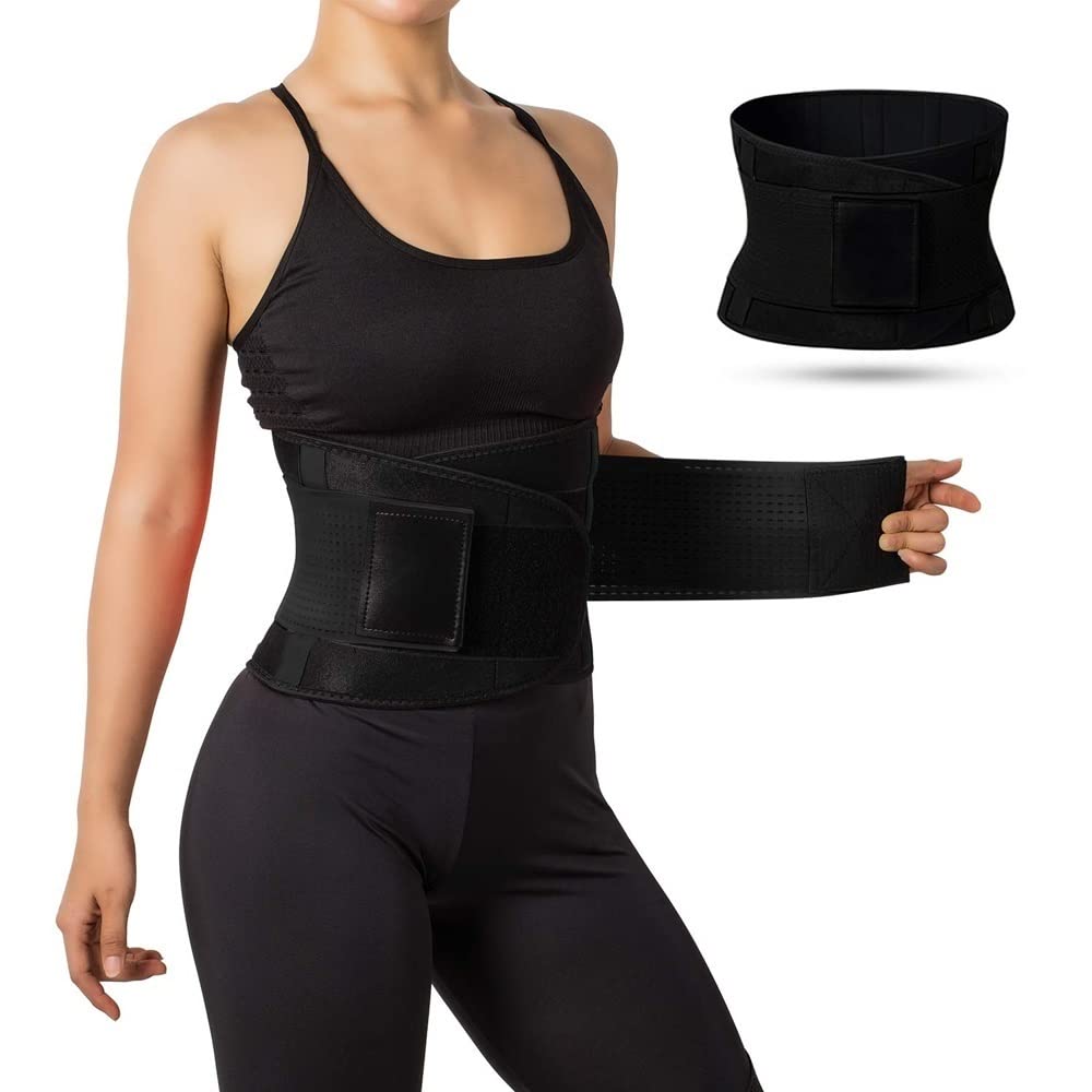 Rückenbandage Taille Dekompressionsgürtel Wirbelsäule Super Support Männer Frauen Atmungsaktive Lendenwirbelstütze Korsett Orthopädische Haltungskorrektur Schmerzlinderung (Farbe: C, Größe: XXL) (BM)