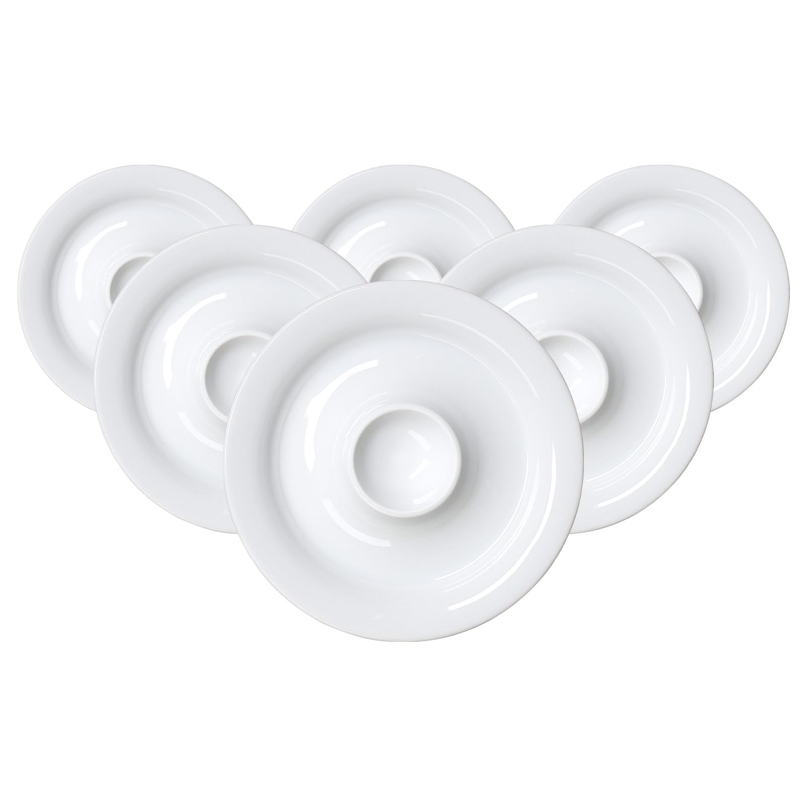 Ritzenhoff & Breker Bianco Eierteller ø 14,5 cm 6er Set, Weiß