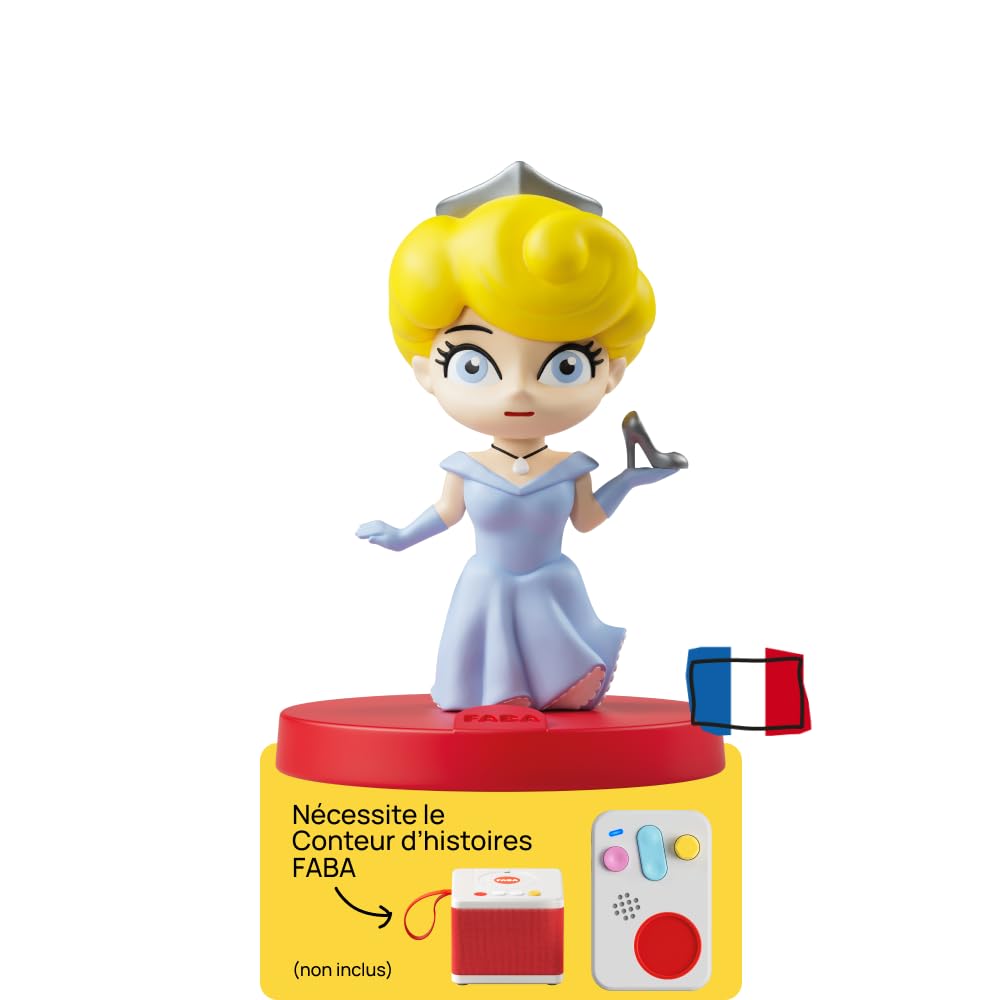 FABA Personnage Sonore – Cendrillon et Une Autre Histoire – Contes de fées et Histoires sonores, Enfants 5-​10 Ans - à écouter avec Le Conteur d'Histoires, Jeu éducatif, Version française